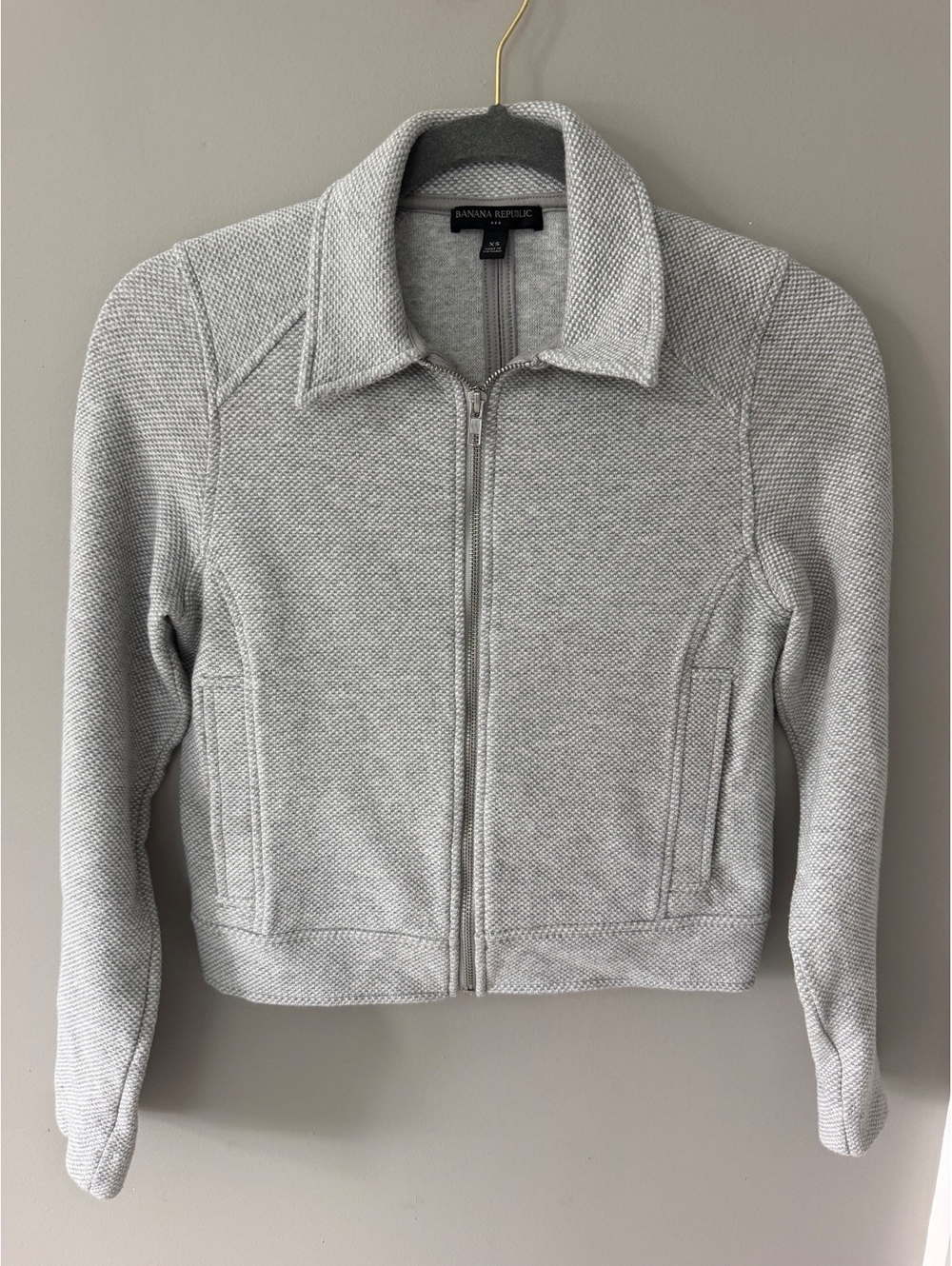 Banana Republic Knit Bomber Jacket